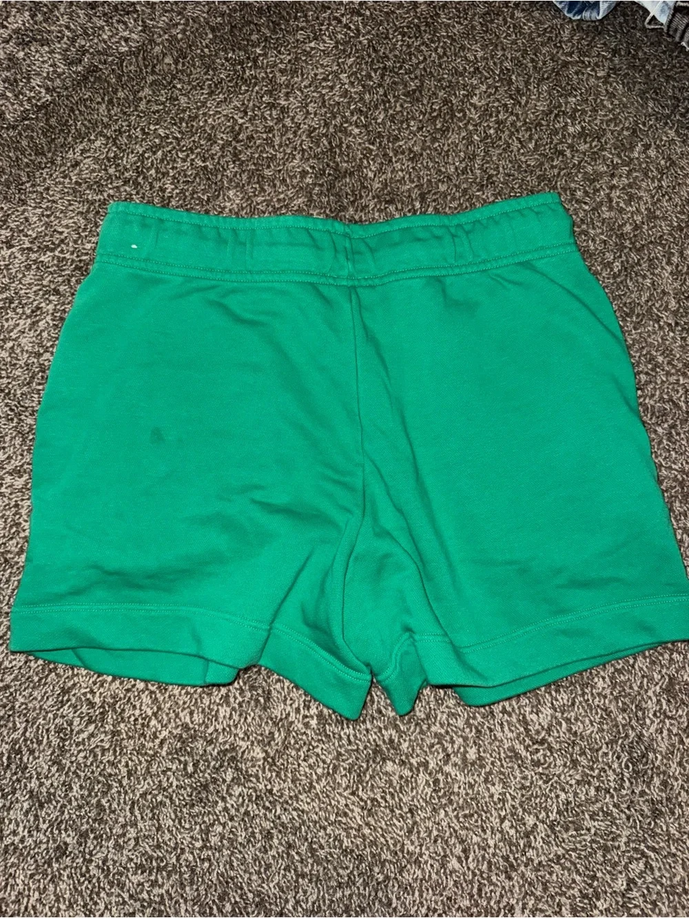 Nike Women’s Bright Green Logo Athletic Shorts